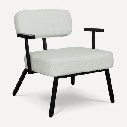 Кресло Лучето Bucle White