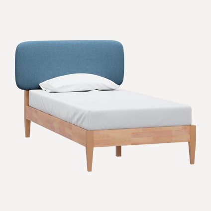 Кровать Сейлор 120 Textile Blue