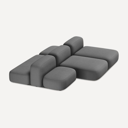 Риббл-6 Bucle Grafit