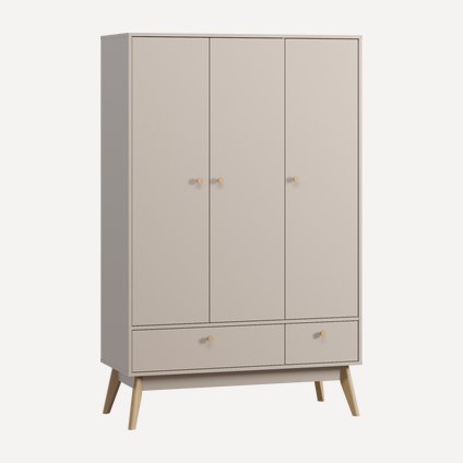 Распашной шкаф Торвалль-3 Latte