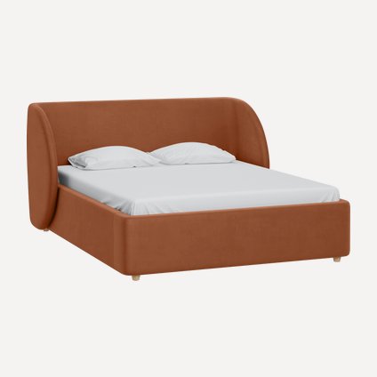 Кровать Юна 160 Barhat Ginger