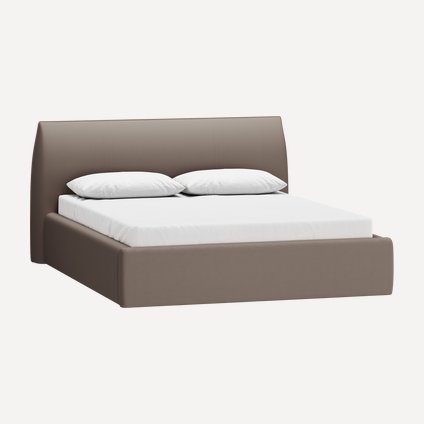 Кровать Агами 160 Barhat Latte