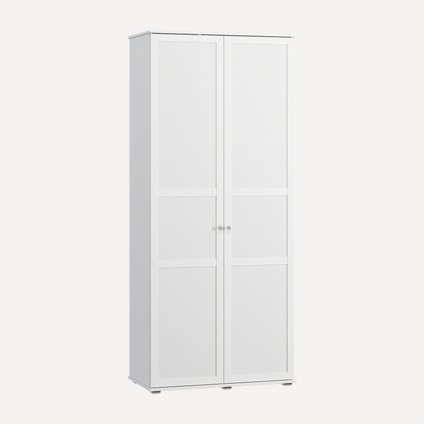 Распашной шкаф Амели-2-80-210 White