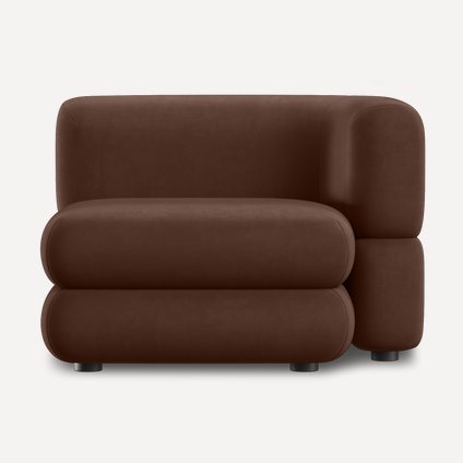 Кресло Brera-10 Velour Cinnamon