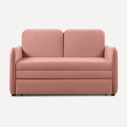 Диван прямой Кейсес Velvet Pink