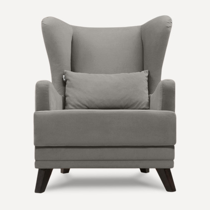 Кресло Оксфорд Velvet Grafit