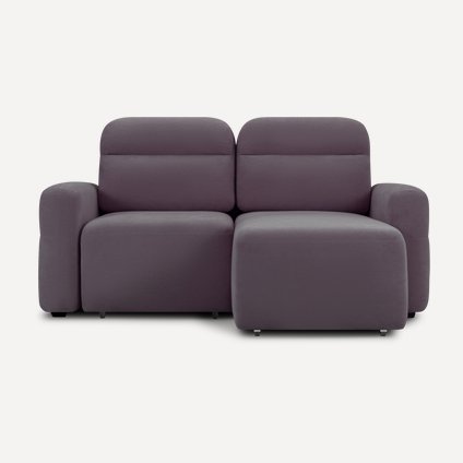 Диван угловой Вильен мини Velvet Plum