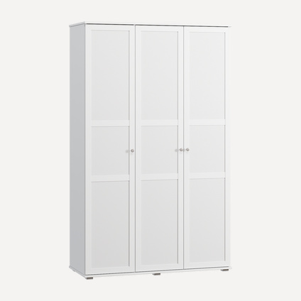 Распашной шкаф Амели-3-150-240 White