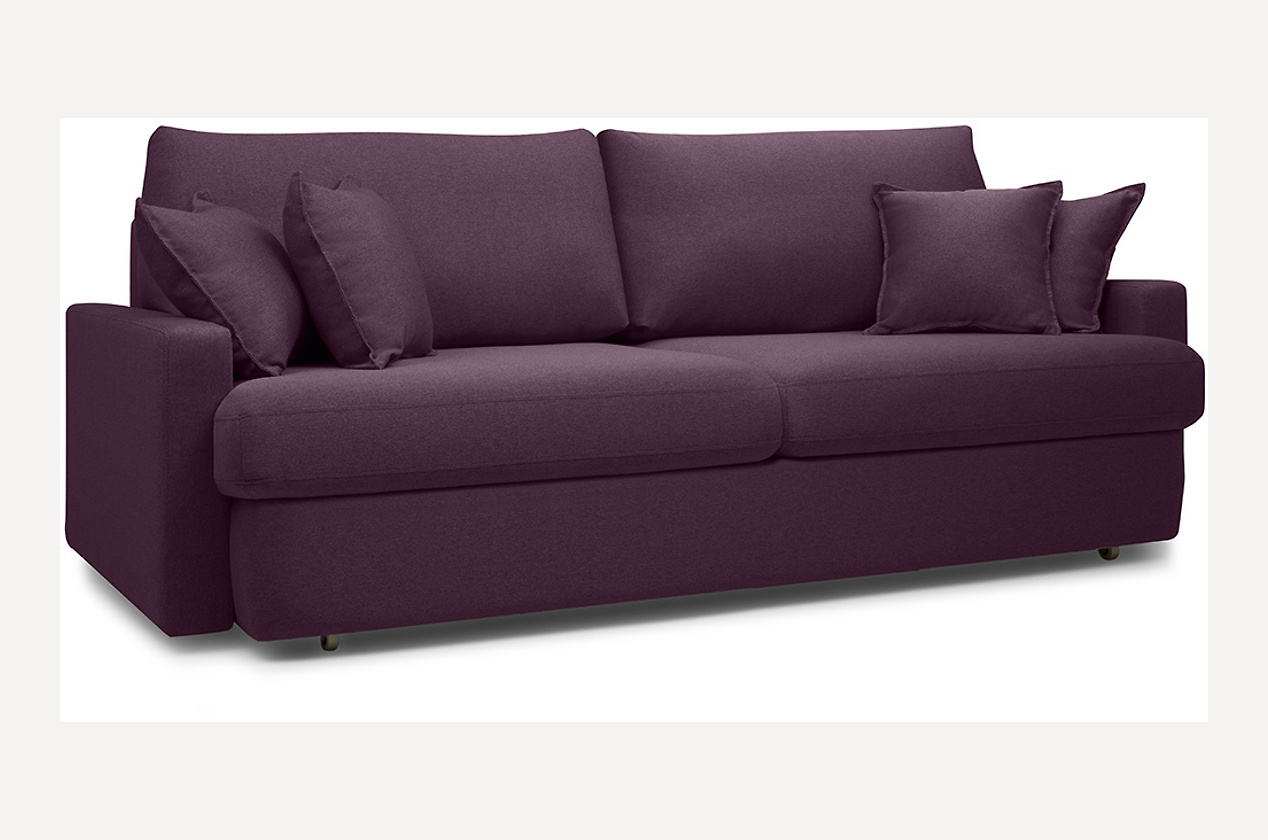 Диван Пекин Textile Purple – купить в Москве по цене 32 490 рублей в ...