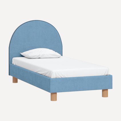 Кровать Лора 90 Velvet Blue