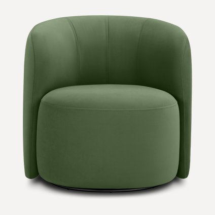 Кресло поворотное Мэник Velvet Olive