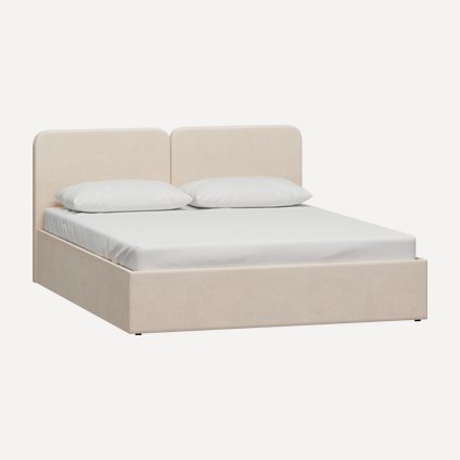 Кровать Вилена 160 Velvet Light