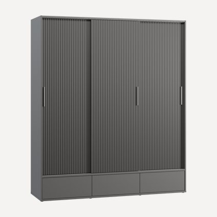 Шкаф-купе Беррингтон-3.1-207-240 Grafit