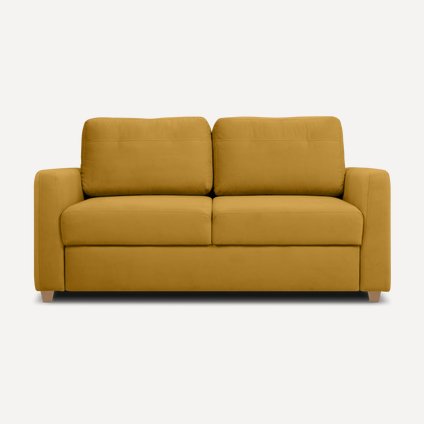 Диван прямой Бруквиль Velvet Yellow