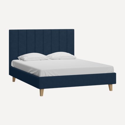 Кровать Скаун 160 Velvet Blue