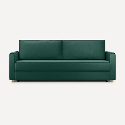 Диван прямой Лилле Velvet Emerald