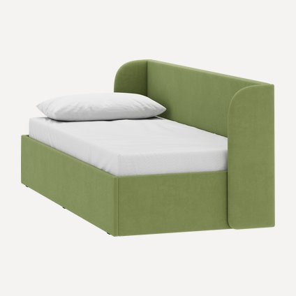 Кровать Милтон 90 Velvet Phistachio