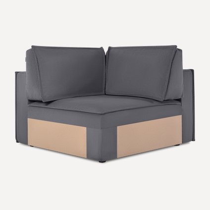 Угловое кресло Этен Vertical Grafit