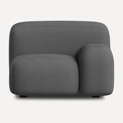 Кресло Риббл-13 Bucle Grafit