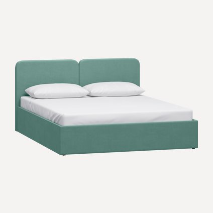 Кровать Вилена 140 Velvet Mint
