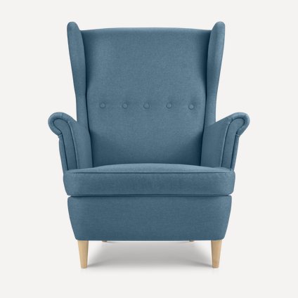 Кресло Дженкс Textile Blue