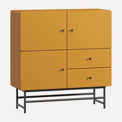 Тумба Шелби-2 Yellow