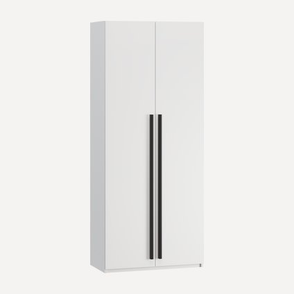 Распашной шкаф Кимбол-2-80-190 White