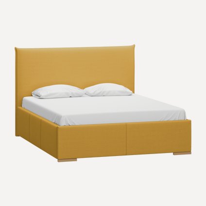 Кровать Слипсон 140 Velvet Yellow