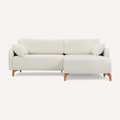 Диван угловой Льери Bucle White