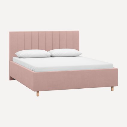 Кровать Адель 160 Velvet Beige