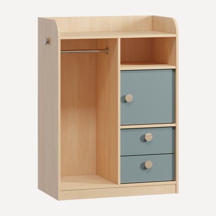 Стеллаж Арчи-2 Greenish Plywood