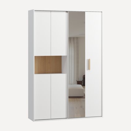 Шкаф-купе Бладвен-140-210 White Oak