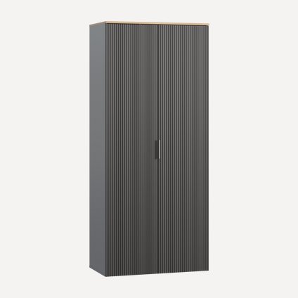 Распашной шкаф Енссон-2-90-210 Grafit Oak