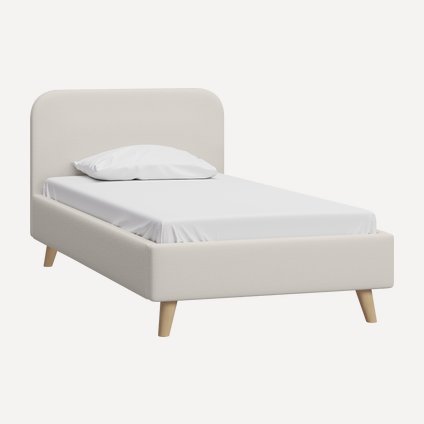 Кровать Лайтси 120 Bucle White