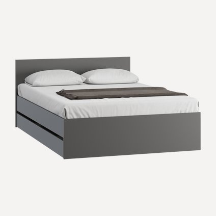 Кровать Фромборк-2 140 Dark