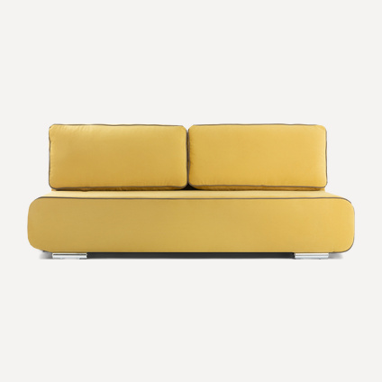 Диван прямой Хоуп Velvet Yellow