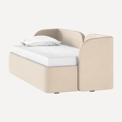 Кровать Амалия 90 Velvet Light