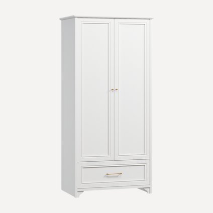 Распашной шкаф Монтео-2 White