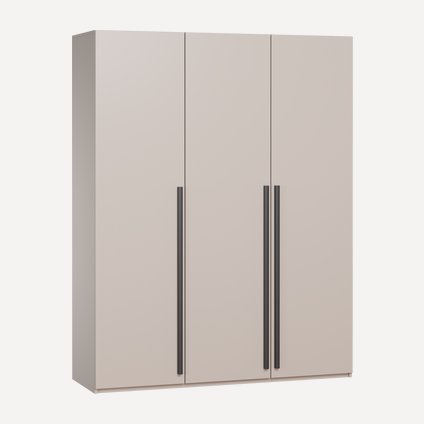 Распашной шкаф Кимбол-3-150-210 Latte