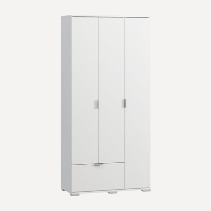 Распашной шкаф Стелла-3.1-90-190 White