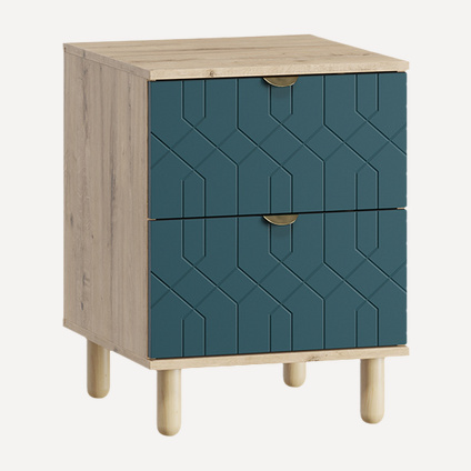 Тумба прикроватная Теджонс Deco Aquamarine