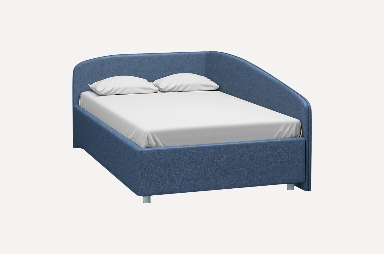 Кровать Лейден 120 Blue – купить в Москве по цене 36 990 рублей в ...