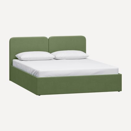 Кровать Вилена 140 Velvet Olive