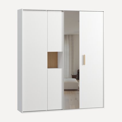 Шкаф-купе Бладвен-180-210 White Oak