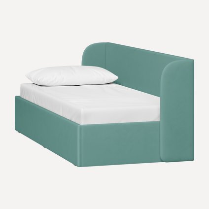 Кровать Милтон 90 Velvet Mint