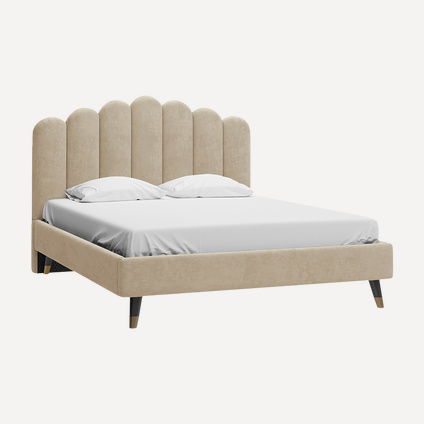 Кровать Лиель 160 Velvet Beige