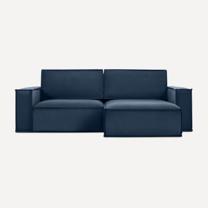 Диван угловой Эби-1 Velvet Blue