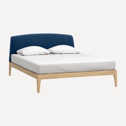 Кровать Одли 140 Velvet Blue