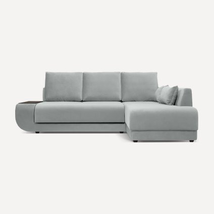 Диван угловой Манхэттен Velvet Grey