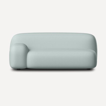 Диван прямой Риббл-2 Bucle Mint